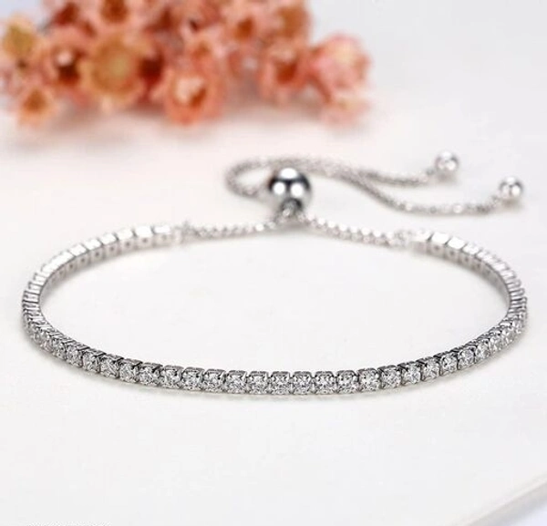 Diamond Bracelet - Silver
