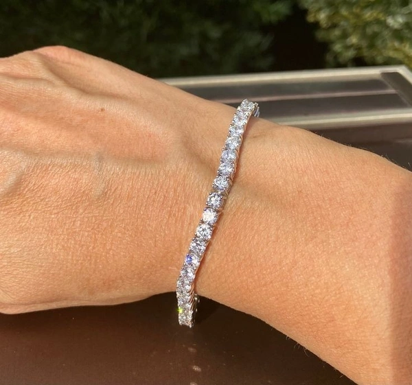 Diamond Bracelet - Silver