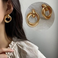 Drop Earrings - Golden