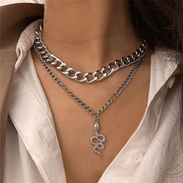 Snake Layer Necklace