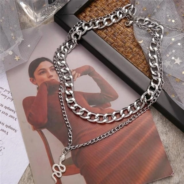 Snake Layer Necklace