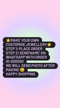Customise Wire Necklace - Golden