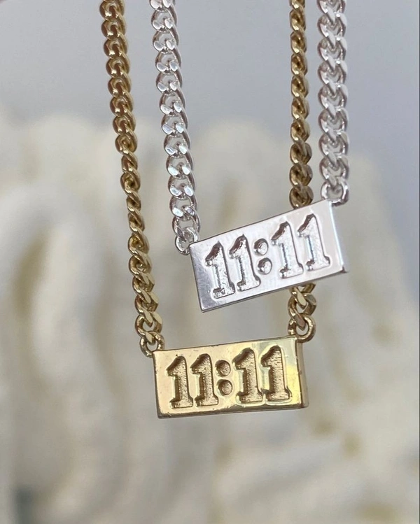 Angel No. Necklace - Golden