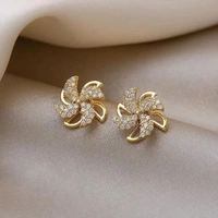 Windmill Rotating Earrings