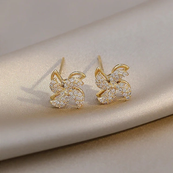 Windmill Rotating Earrings