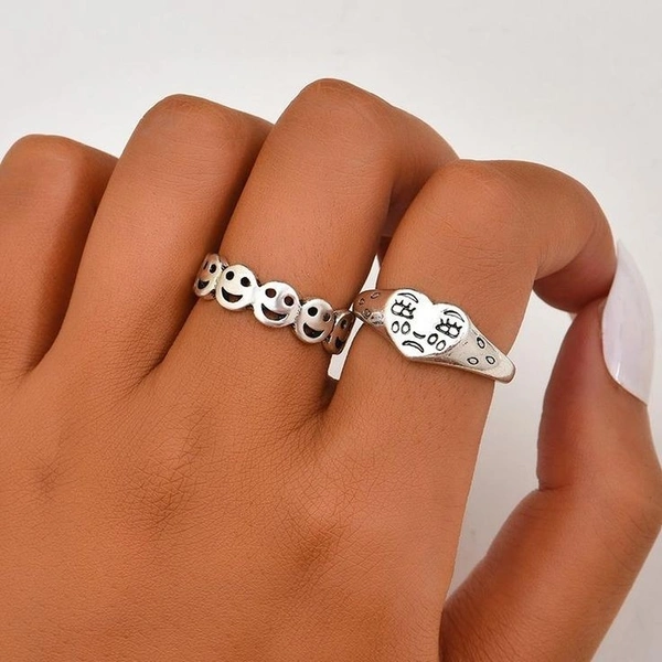 Happy & sady Ring