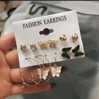 Butterfly Earrings Set