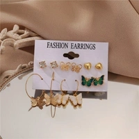 Butterfly Earrings Set