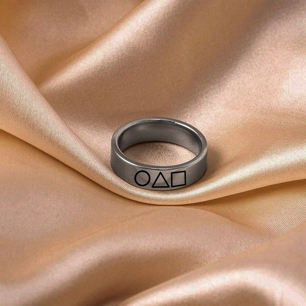 Squid Game Ring - silver , 19
