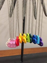 Logi Couple Necklace  - Yellow