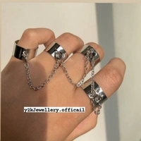 Punk Ring Set - golden 