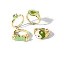 Y2k Segment Rings Set  - free size