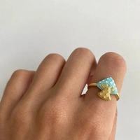 Sky Y2k Rings Set  - free size 