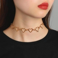 Heart Necklace - Golden