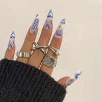 Statement Rings Set  - Silver 