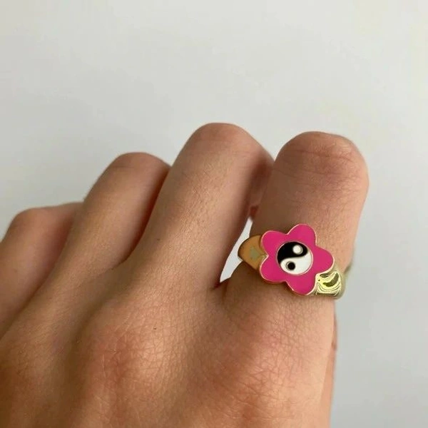 Y2k Summer Rings Set