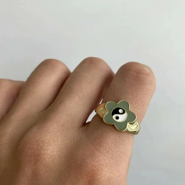 Y2k Summer Rings Set