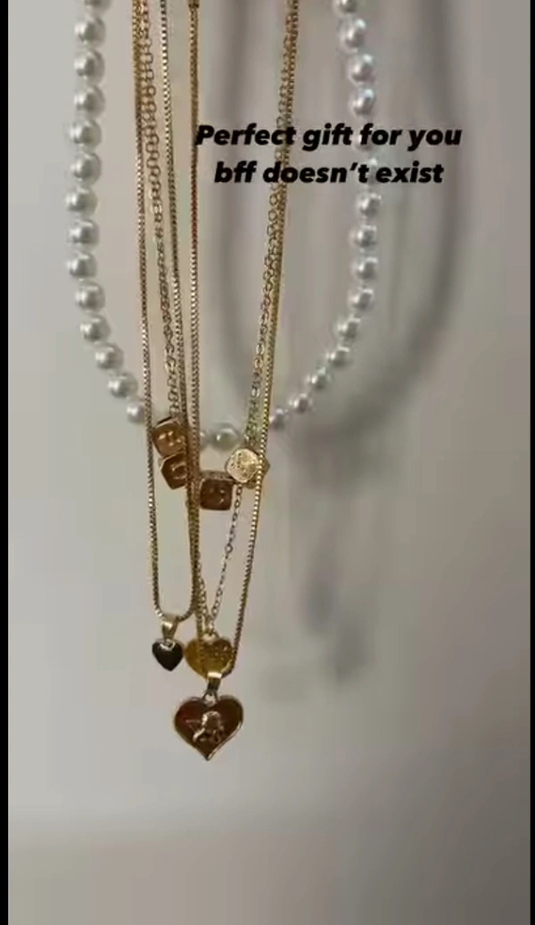 Foff Layered Necklace Set 