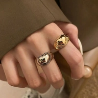 Love Dose Ring  - Golden , Free Size 