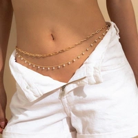 Layed Waist Chain  - Golden 