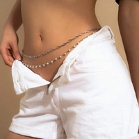 Layed Waist Chain  - Silver