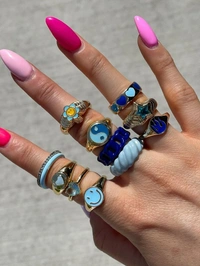 Bluey Rings Set  - Free Size 