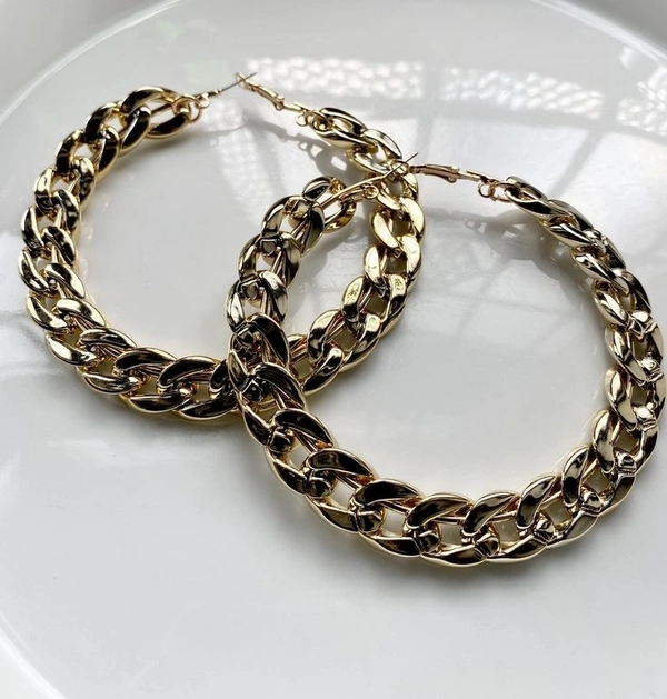 Cuban Hoop Earrings 