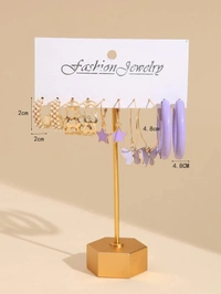 Lavender Earrings Set 