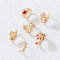 Hug Me Rings Set - Free Size