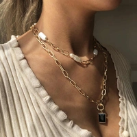 Pearl Gemstone Necklace 