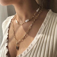 Pearl Gemstone Necklace 