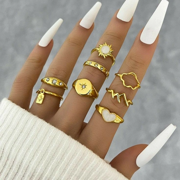 Gold Plated Rings 