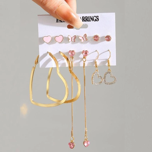 Love Earrings Set  - Sundown