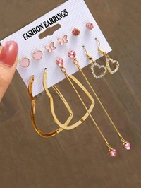 Love Earrings Set  - Sundown