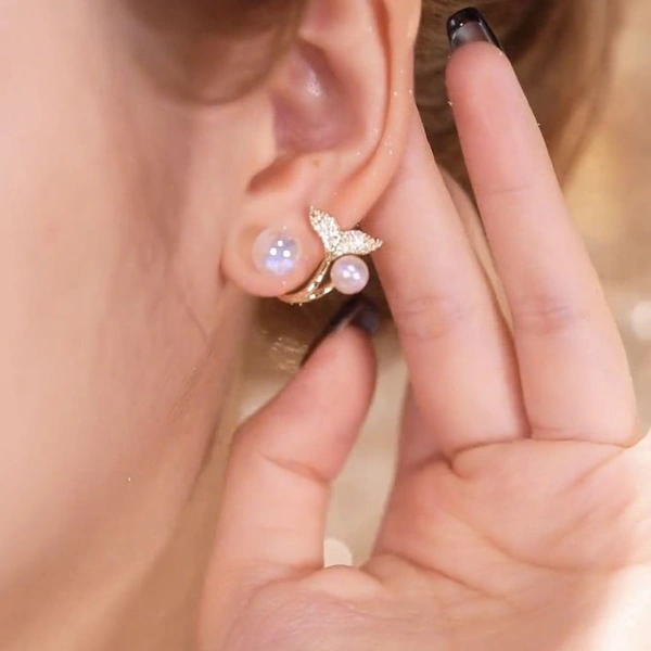 Fish Tail Earrings 