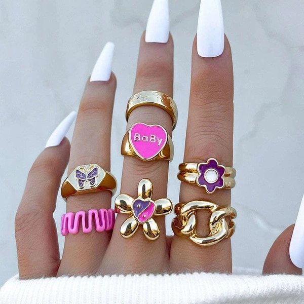 Barbie Rings Set