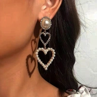 Heart Tassel Earrings 