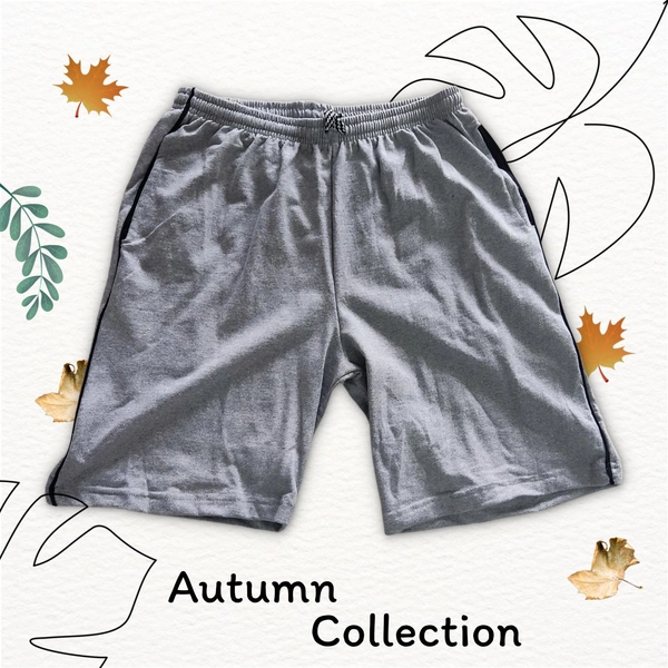 Plain Shorts ( 5 Pcs)  - Free Size (32 to 40 inch Hip) 