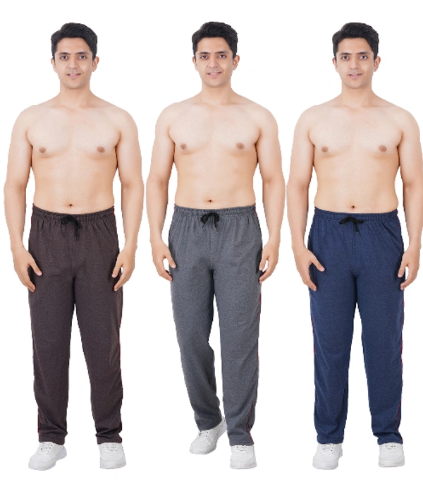 Trackpants ( Pack of 3) - Free Size ( 32 to 38 inch Hip)