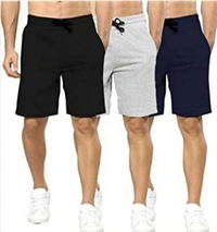 Shorts for men ( 5 pc pack, FREE SIZE) - FREE SIZE (32 TO 40 INCH HIP)