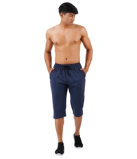 Trendy 3/4 for mens (3 piece  Brown Combo) - Free Size ( 32 to 40 inch hip), Brown