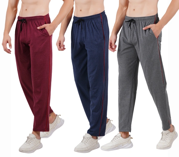 3 Track pants ( Maroon Varient) - Free Size