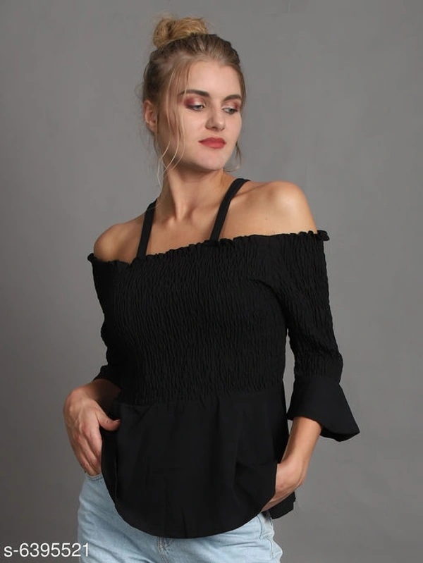 Women Crepe Top - S