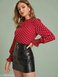 Women Full Sleeve Top - L