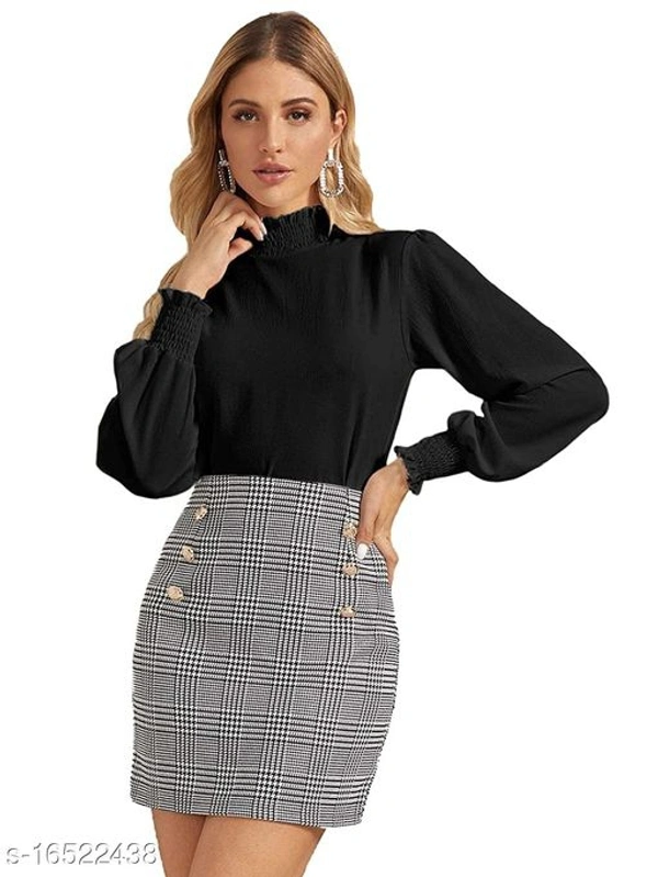 Women Full Sleeve Top - L