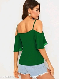 Women's Butterfly Sleeve Top - XL