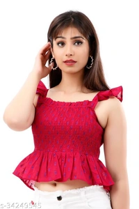 Sleeve Less Women Top - XS