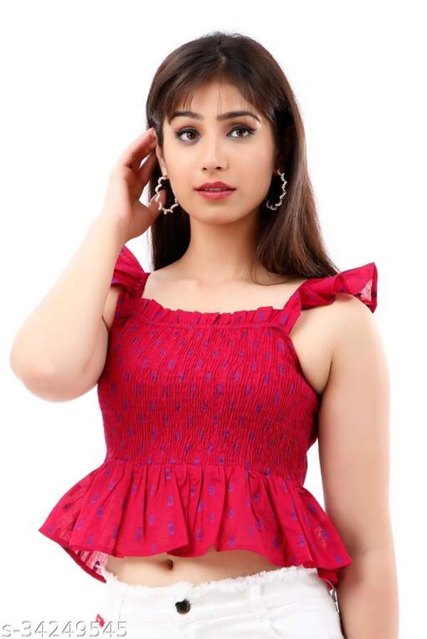 Sleeve Less Women Top - XS