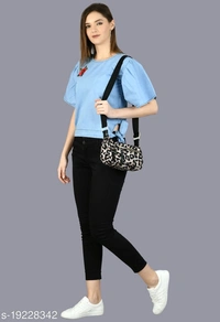 Denim Women Top - M