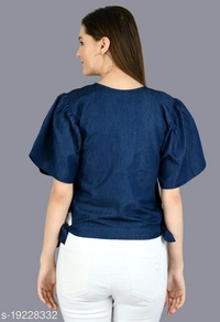 Denim Women Top - M